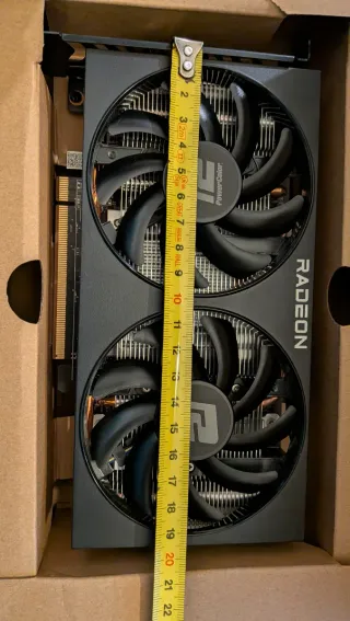 RX7600 8GB PowerColor. Garantía!
