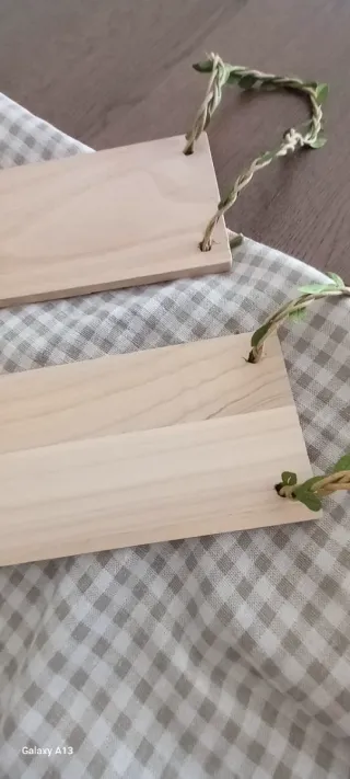 Coppia mensole rustiche in legno