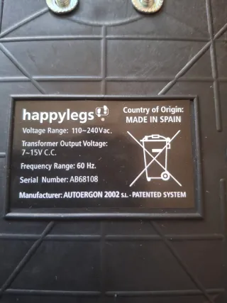 Happylegs andador gimnasia pasivo 16 velocidades