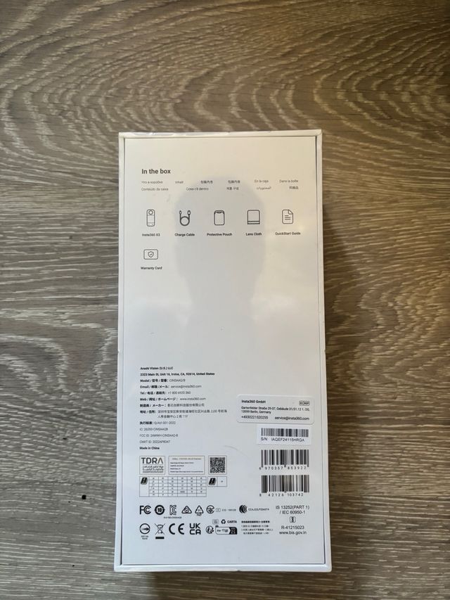 Insta360 X3 360 Action Cam