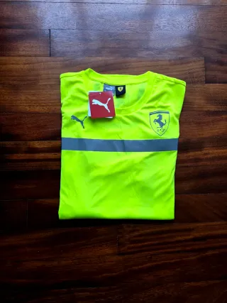 Camiseta Ferrari Puma Talla L Verde