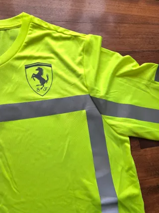 Camiseta Ferrari Puma Talla L Verde