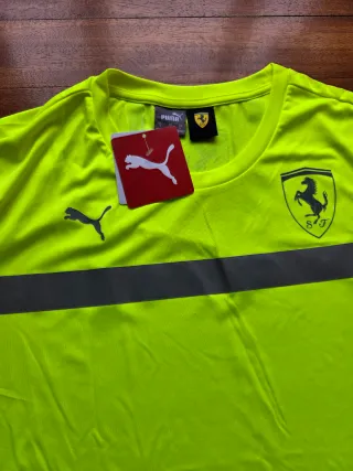 Camiseta Ferrari Puma Talla L Verde