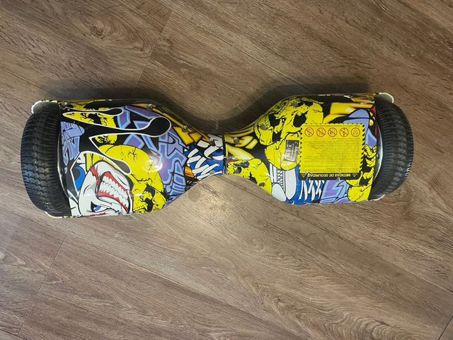 Hoverboard Eléctrico Diseño Grafitti