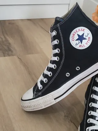 Converse talla 40 color negro