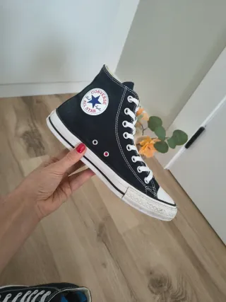 Converse talla 40 color negro