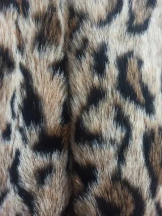 Abrigo pelo Zara Woman Talla M