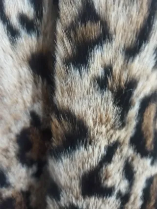 Abrigo pelo Zara Woman Talla M