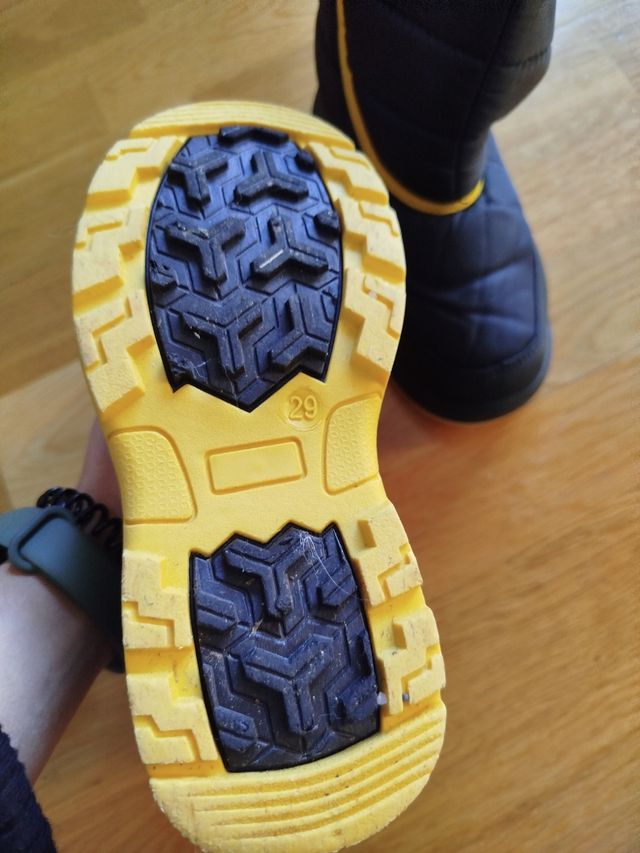 Botas de nieve infantil