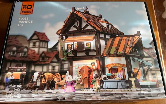 Set di costruzione Funwhole Negozio Medievale Lego Nuovo