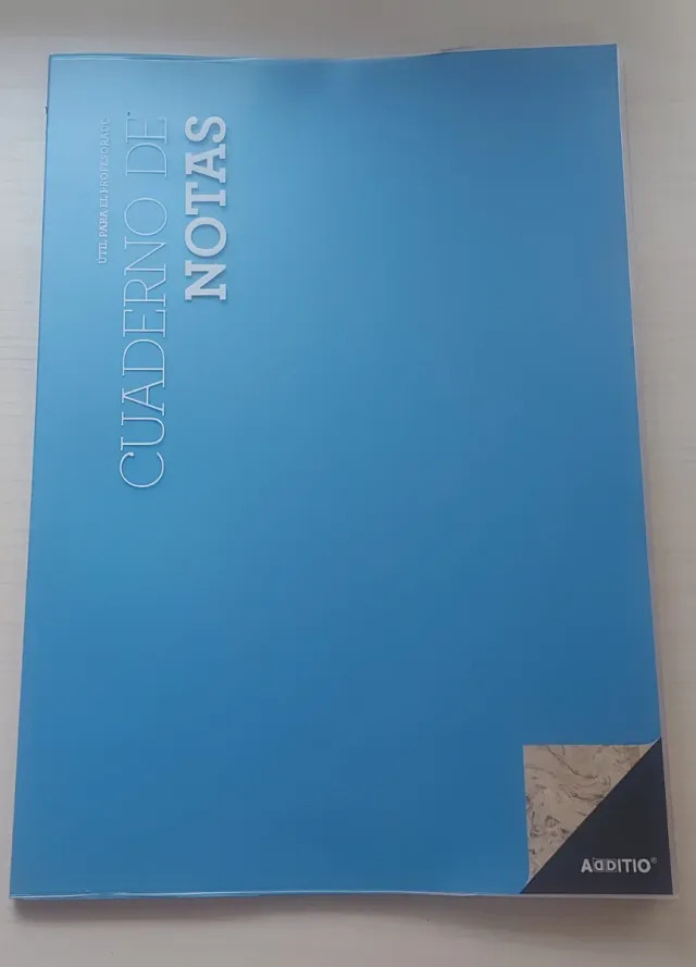 Cuaderno de Notas para Profesorado