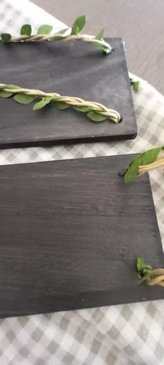 Coppia mensole rustiche in legno