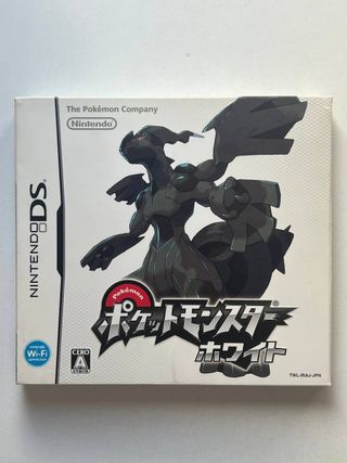 Pokémon Edición Blanca Nintendo DS Japonés