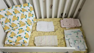 Cuna de bebé blanca (Sundvik Ikea)