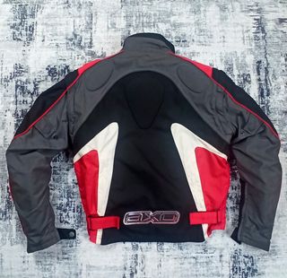 Chaqueta Moto AXO Negra y Roja