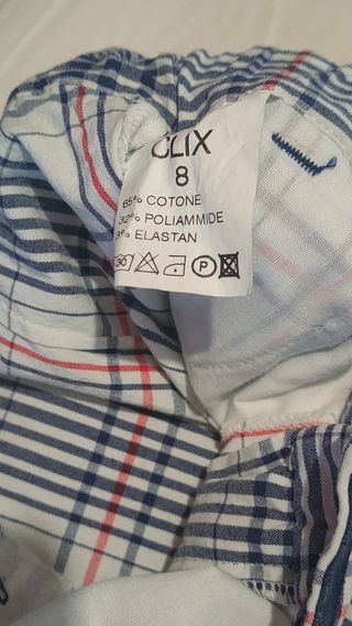 Completo 8 anni: giubbino, camicia, pantaloni