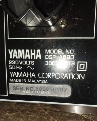 Amplificatore Yamaha DSP-A590