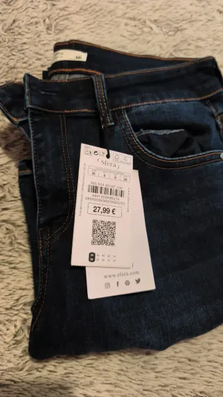 Pantalones vaqueros azules