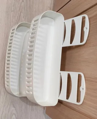 Estantería Ducha Blanca Plástico