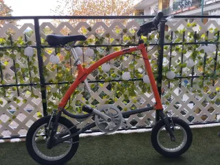 Bicicleta Plegable Ossby Arrow 3V Naranja