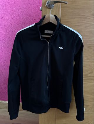 Sudadera Hollister con cremallera talla M