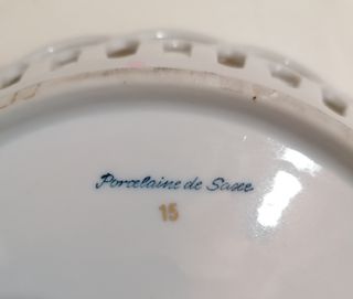 Centrotavola Porcellana Francese Fiori