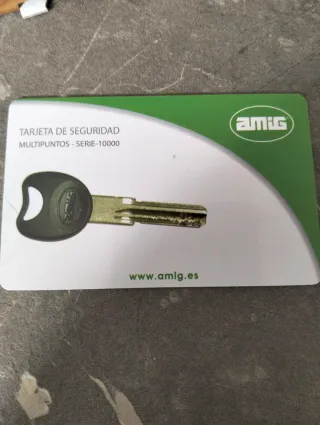 Cilindro AMIG Mod. 10000 Alta Seguridad