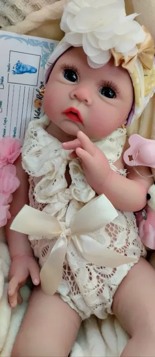 Bebé Reborn Silicona  completamente 51cm