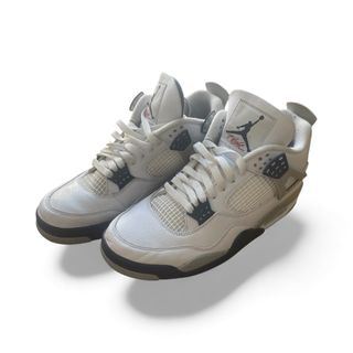 Jordan 4 Retro White Midnight Navy Talla 42