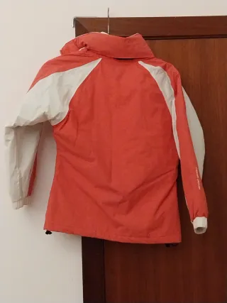 Casaco Berg Snow Rosa e Branco acolchoado