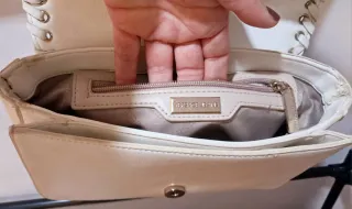 Bolso Blanco Armani Jeans Cadena