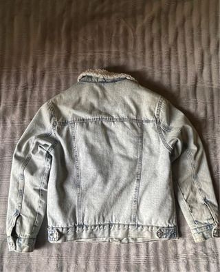 Giacca Jeans Imbottita Blu