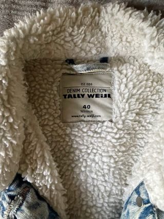 Giacca Jeans Imbottita Blu