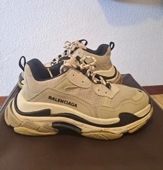 Balenciaga Triple S Beige/Negro