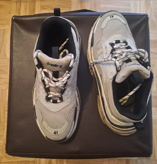 Balenciaga Triple S Beige/Negro