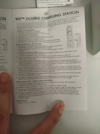 Nintendo Wii + Wii Fit + Cargador Mandos +   Mario