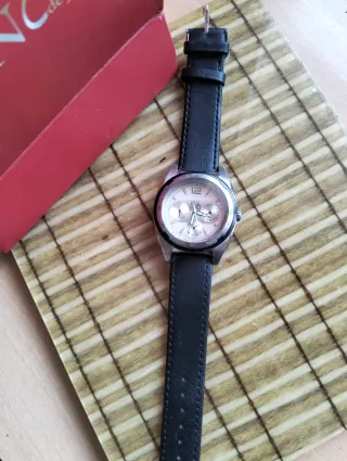 Reloj Uno de 50 Correa Negra Hombre