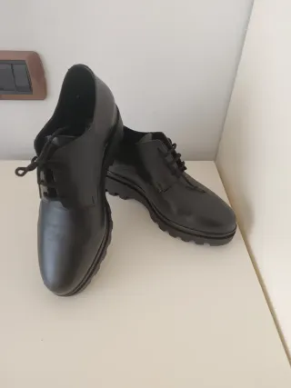 Francesine in nappa nera