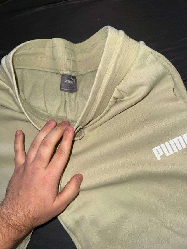 Tuta Puma completa beige