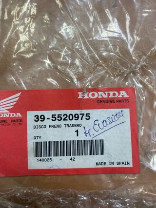 Disco Freno Trasero Montesa Cota 310 Evasión