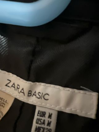 Gabardina Zara Negra