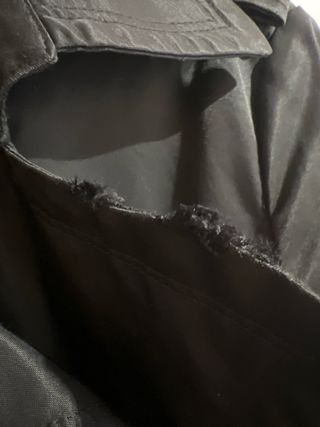 Gabardina Zara Negra