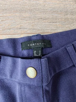 Pantalón azul marino talla S