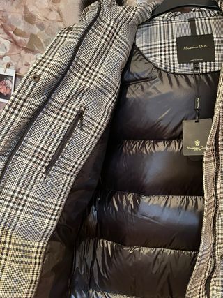 Plumas de cuadros Massimo Dutti