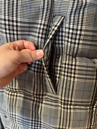 Plumas de cuadros Massimo Dutti