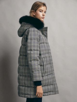 Plumas de cuadros Massimo Dutti