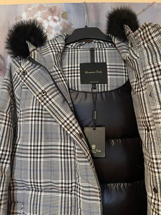 Plumas de cuadros Massimo Dutti