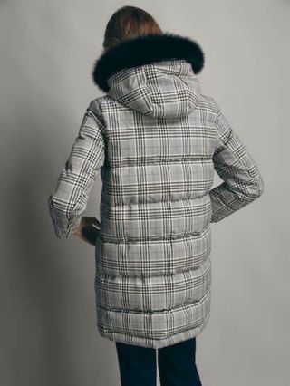 Plumas de cuadros Massimo Dutti