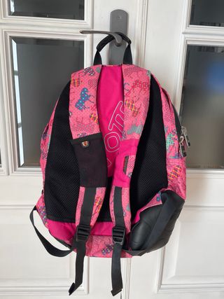 Mochila Totto Rosa Estampada