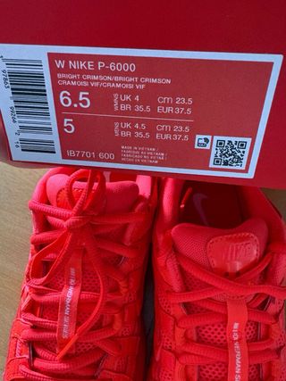 Zapatillas Nike naranja Talla 37.5